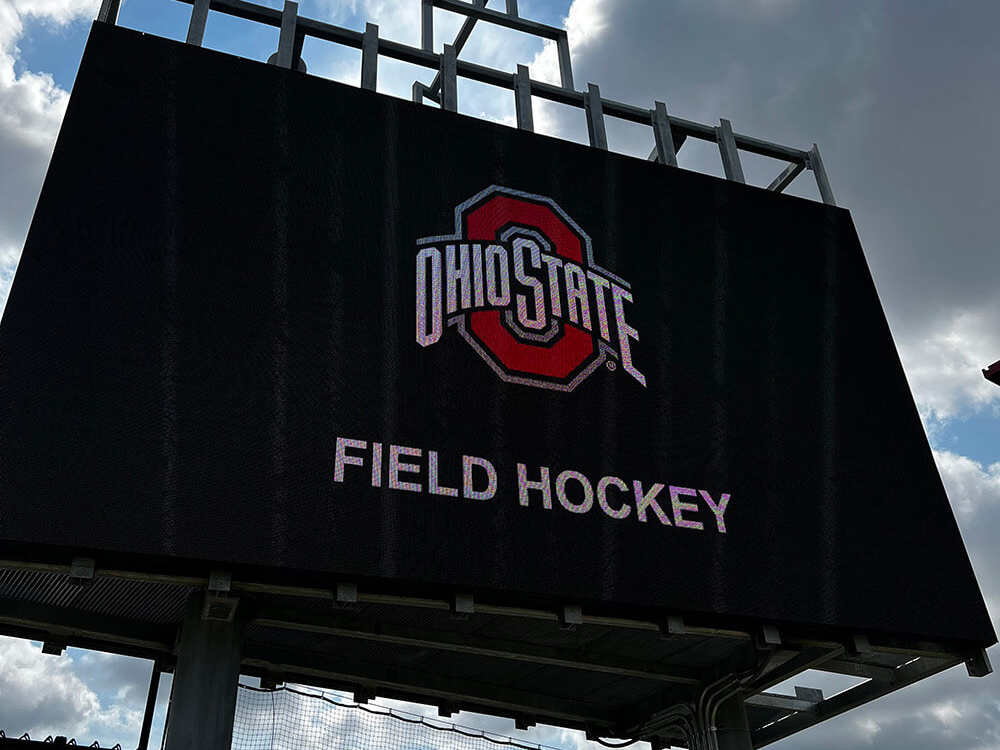 Ohio State Field Hockey sign
